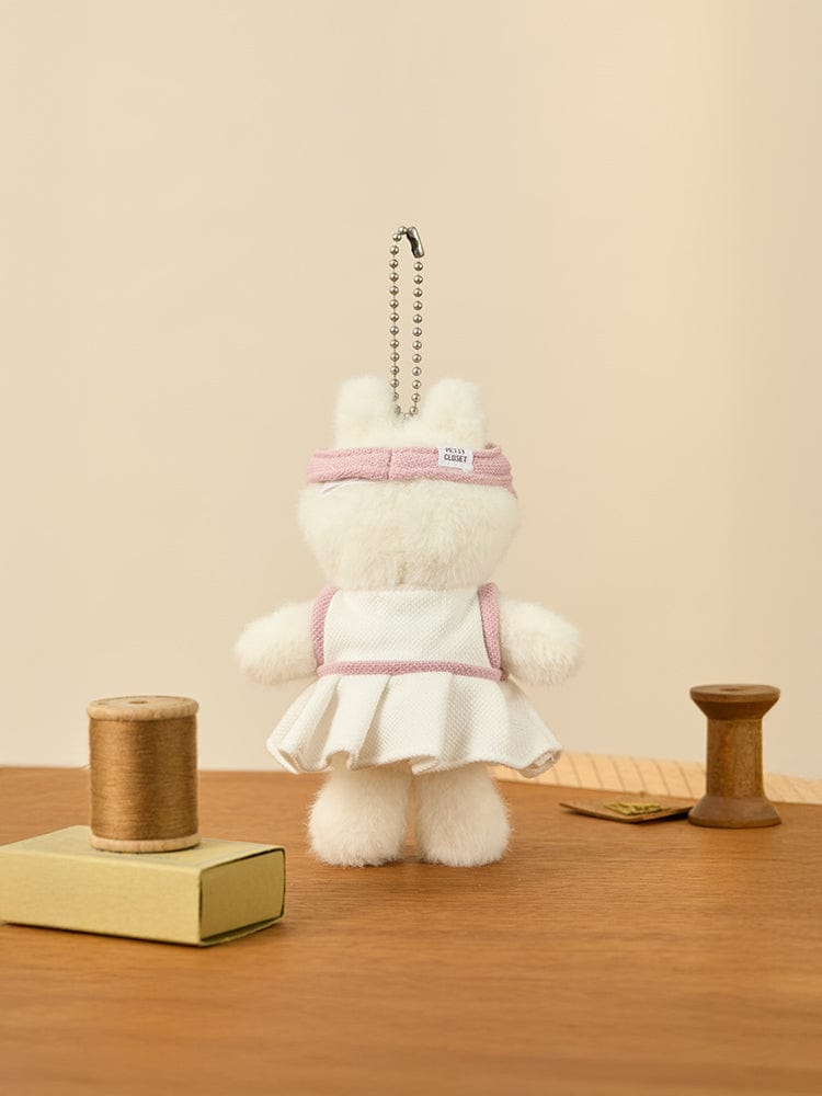 LINE FRIENDS CLOSET_TOY_ 단품 라인프렌즈 쁘띠 클로젯 화이트 플리츠 원피스