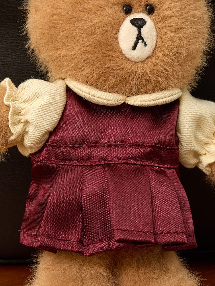 LINE FRIENDS CLOSET_TOY_ 단품 라인프렌즈 쁘띠 클로젯 새틴 원피스