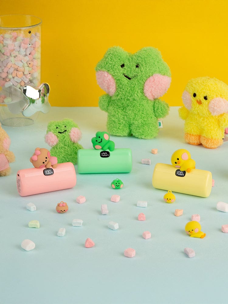 LINE FRIENDS ELECTRONICS_ 라인프렌즈 미니니 도킹형 보조배터리