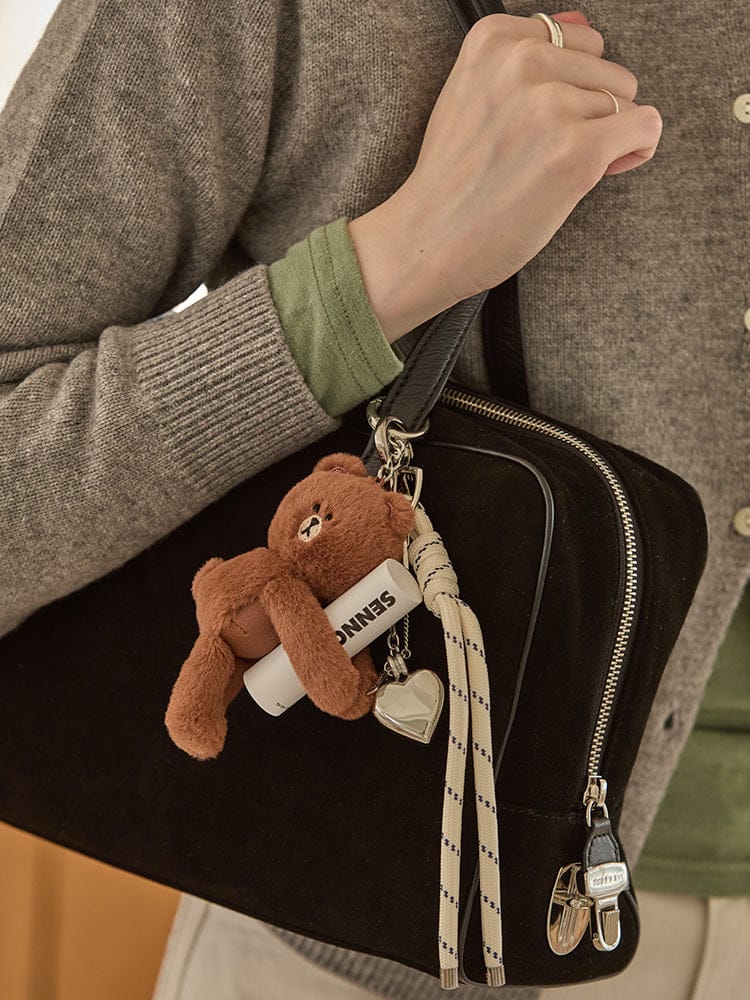 LINE FRIENDS KEYRING_ 브라운 키링 라인프렌즈 허그브라운 시즌4 허그 키링