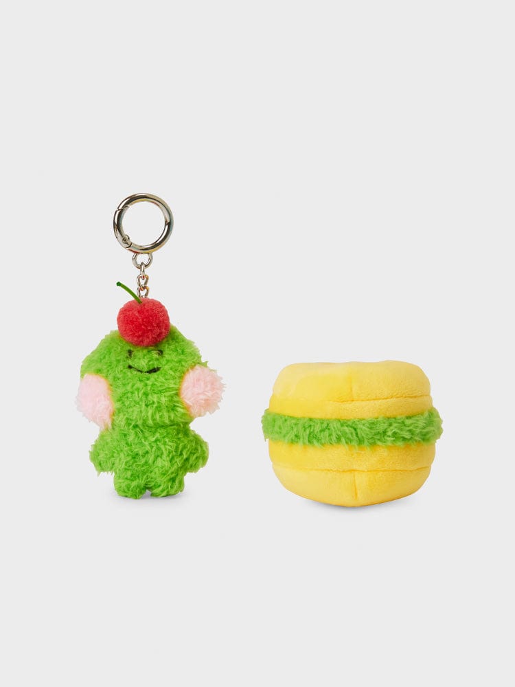 LINE FRIENDS KEYRING lenini 라인프렌즈 미니 미니니 레니니 베이커리 체리마카롱 인형 키링