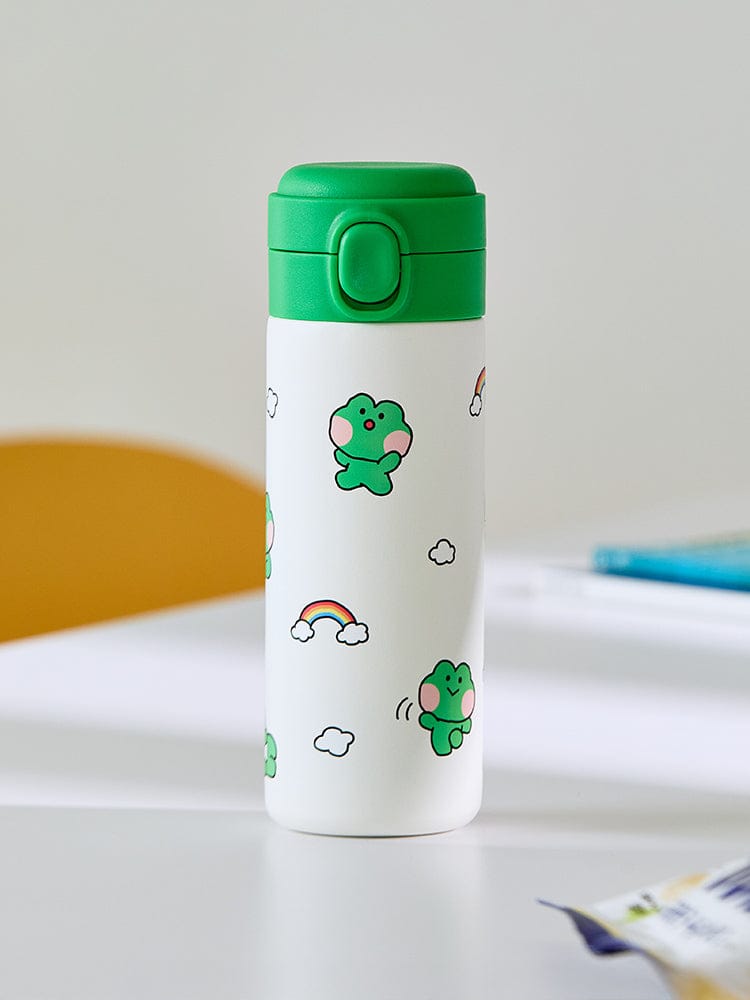 LINE FRIENDS LIVING_ 레니니 라인프렌즈 미니니 패턴 원터치 텀블러 (420ml)