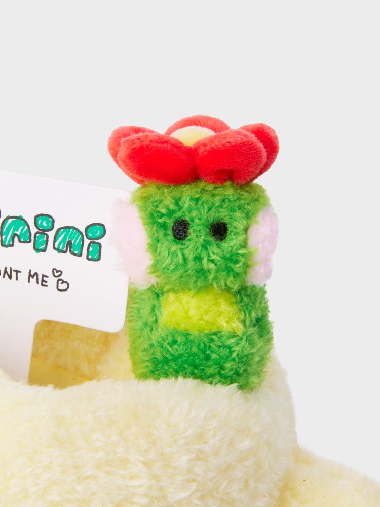 LINE FRIENDS PLUSH 단품 라인프렌즈 미니니 플라워 에드니 플러시 팟