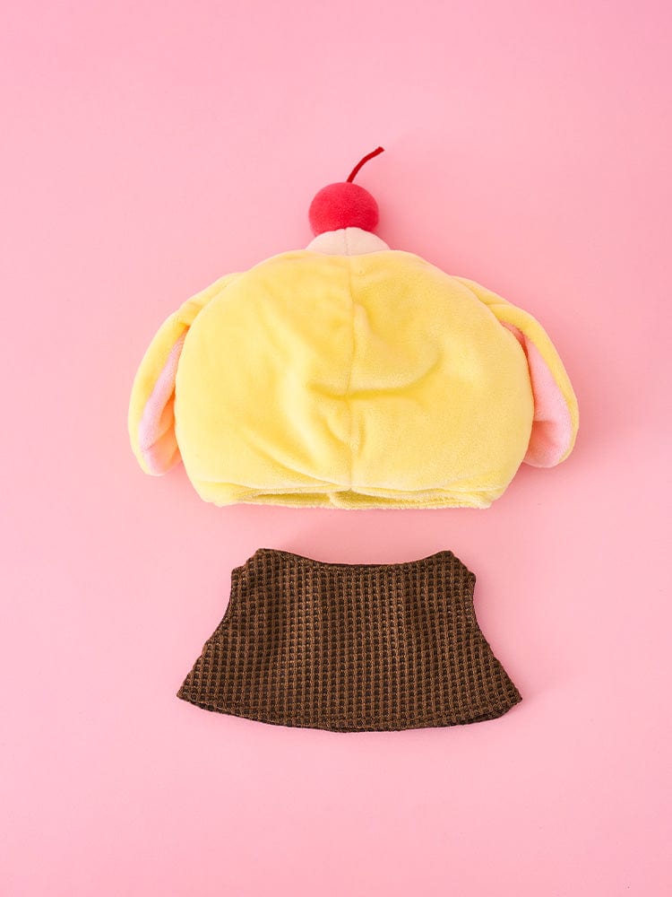 LINE FRIENDS PLUSH 단품 라인프렌즈 미니니 아이스크림 클로젯 - 옐로우