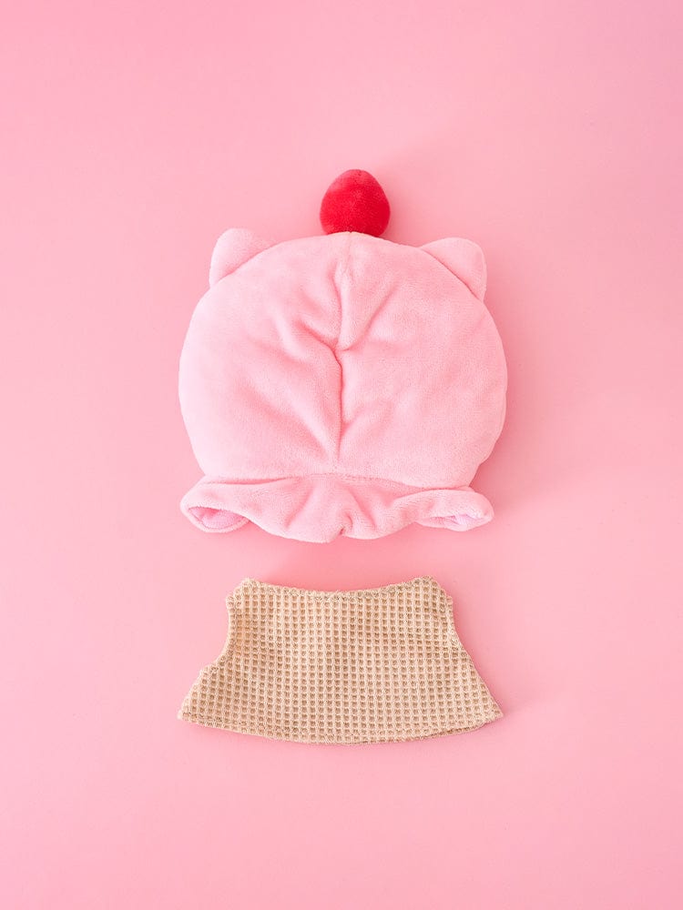 LINE FRIENDS PLUSH 단품 라인프렌즈 미니니 아이스크림 클로젯 - 핑크