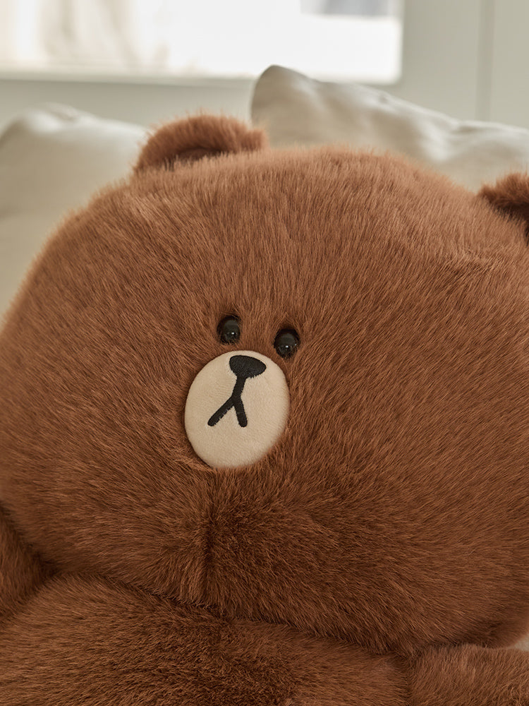 LINE FRIENDS TOY_ 브라운 인형 라인프렌즈 허그브라운 시즌4 중대형 인형