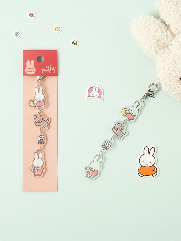 miffy KEYRING_ 미피 줄줄이 아크릴키링