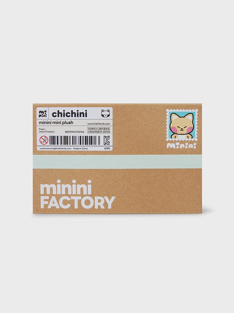 minini PLUSH chichini 라인프렌즈 미니니 치치니 스탠딩 인형