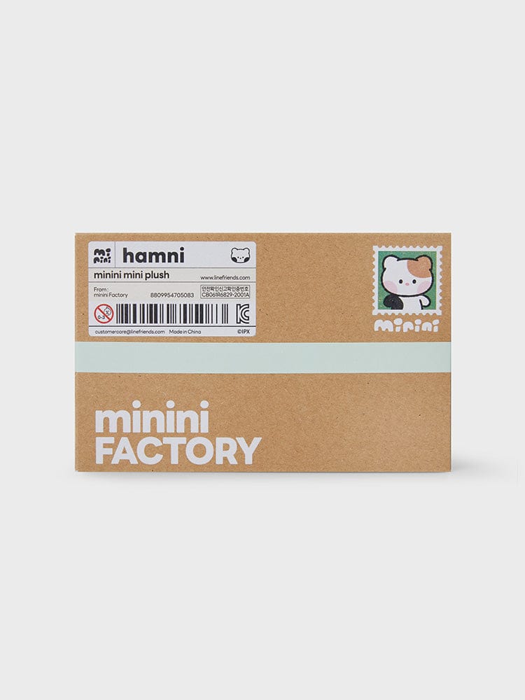 minini PLUSH hamni 라인프렌즈 미니니 햄니 스탠딩 인형