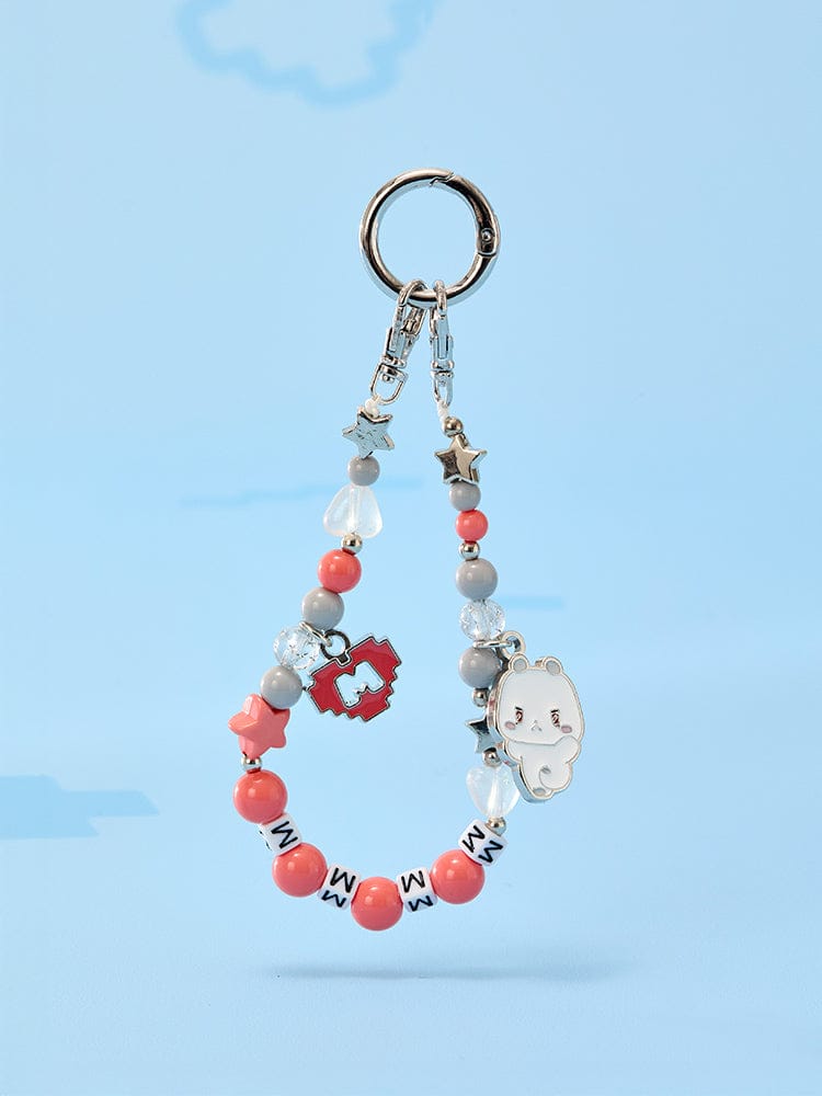 MMMM KEYRING_ muhmo MMMM 응원봉 메탈참 스트랩