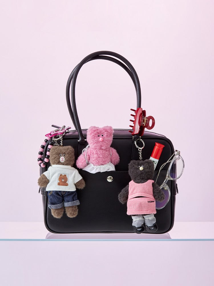 MONAMHEE KEYRING 단품 모남희 핑핑이 플러시 백팩 키링