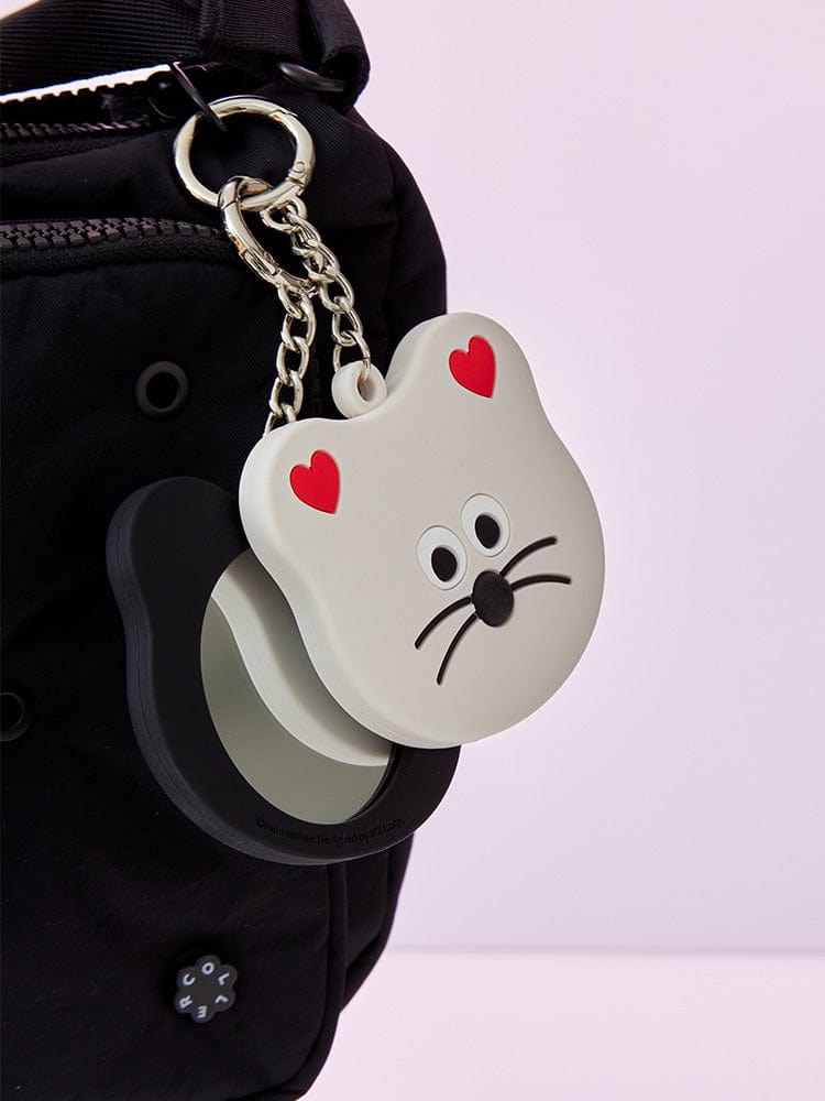 MONAMHEE KEYRING 단품 모남희 크림이 실리콘 거울 키링