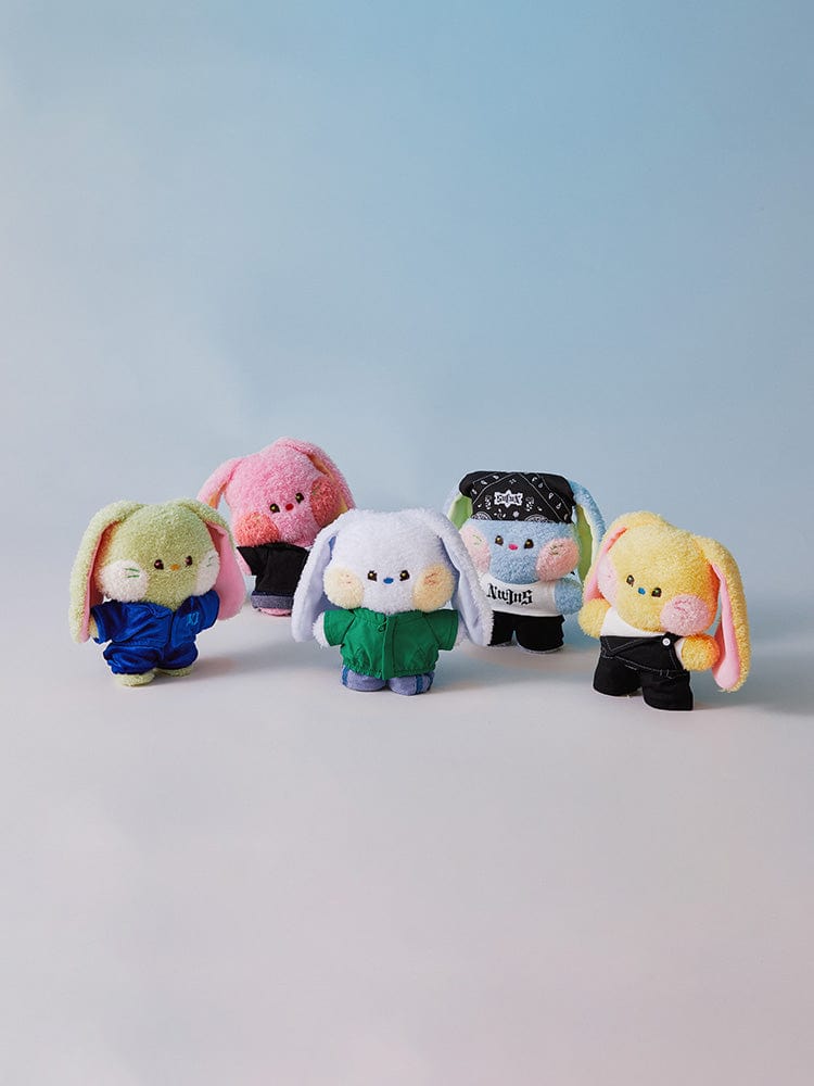 NewJeans APPAREL 단품 bunini 인형 클로젯 How Sweet 네이비 벨벳 셋업