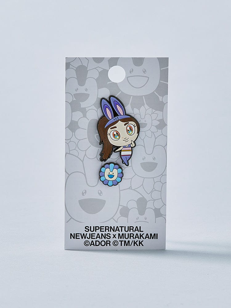 NEWJEANS BEAUTY/ACC NewJeans x MURAKAMI 메탈 핀뱃지