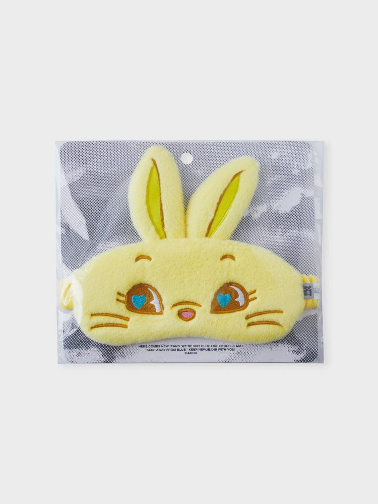 NEWJEANS HOUSEHOLD YELLOW TOKKI 플러시 수면 안대 (YELLOW)