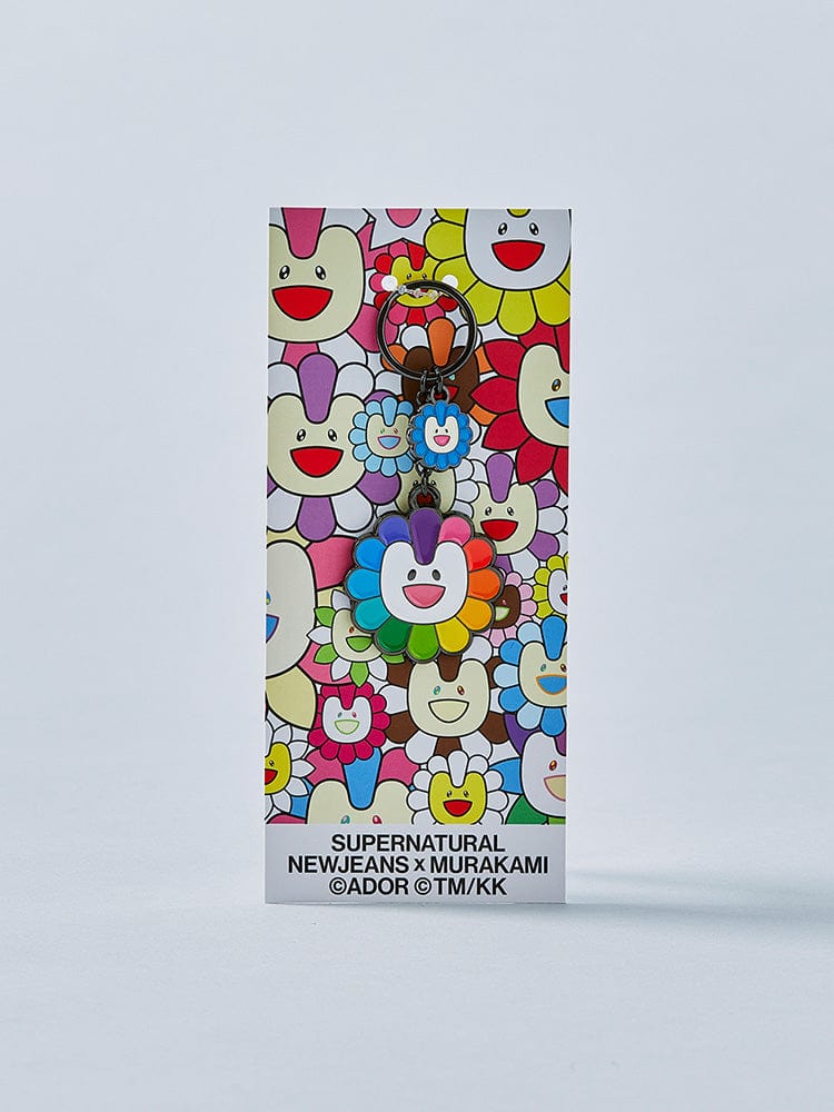 NEWJEANS KEYRING NewJeans x MURAKAMI 메탈 키링