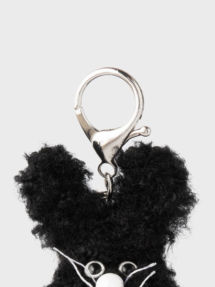 PAPIMYONG PLUSH 단품 파피묭 빅 블랙 버니 키링