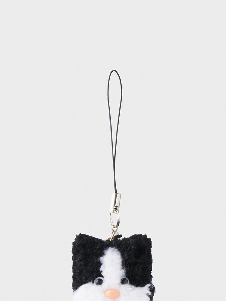 PAPIMYONG PLUSH 단품 파피묭 미니 턱시도 애옹이 키링