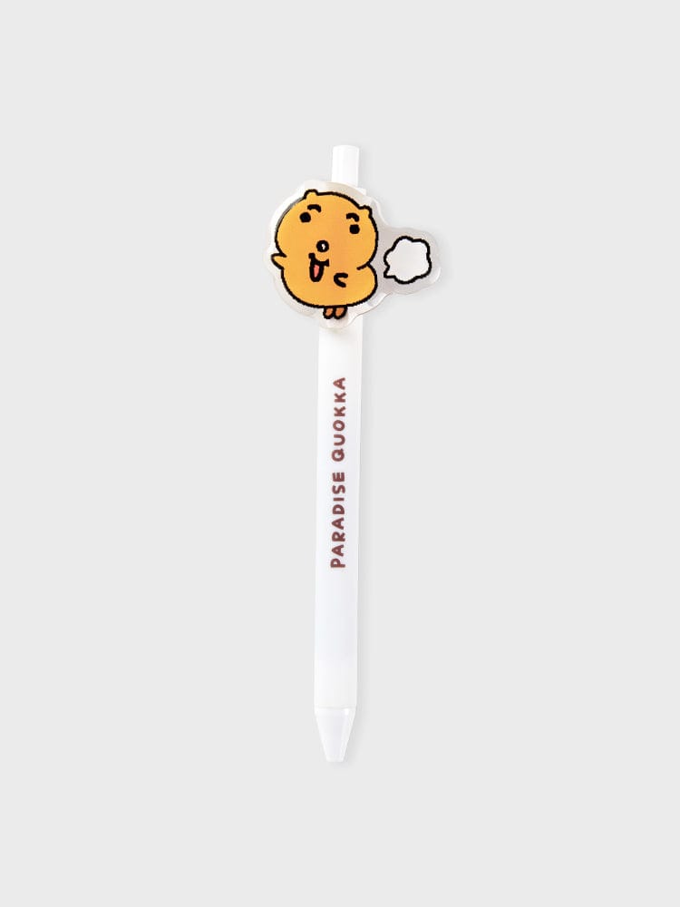 PARADISE QUOKKA OFFICE_ 뿡 아크릴 볼펜 극락쿼카 뿡 아크릴 볼펜