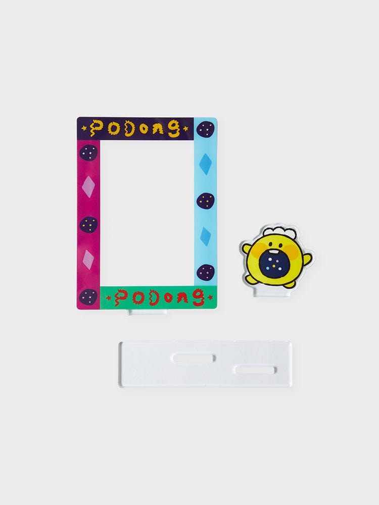 TRUZ FIGURINE PODONG 라인프렌즈 TRUZ PODONG 미니니 아크릴 포토카드 스탠드