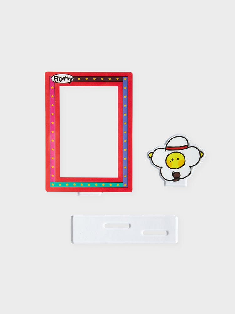 TRUZ FIGURINE ROMY 라인프렌즈 TRUZ ROMY 미니니 아크릴 포토카드 스탠드