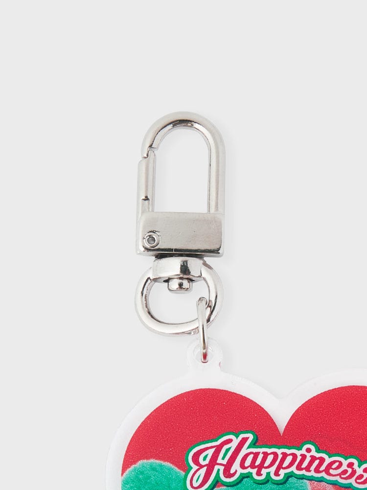 WASABI BEAR KEYRING 단품 와사비베어 아크릴 키링 - 해피니스