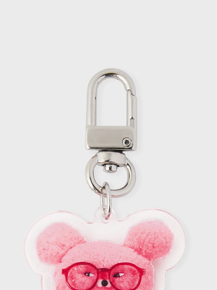 WASABI BEAR KEYRING 단품 와사비베어 아크릴 키링 - 팡사비베어