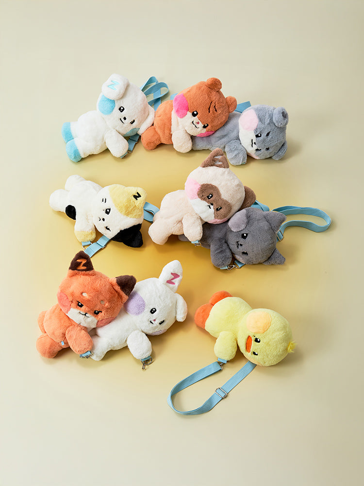 ZEROBASEONE zeroni PLUSH CROSS BAG WONDERLAND – LINE FRIENDS SQUARE