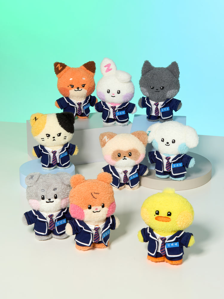 ZEROBASEONE zb1 zeroni ユニニ ユジン Official ZB1 ZEROBASEONE Yujin Yunini Plush Band Line Friends