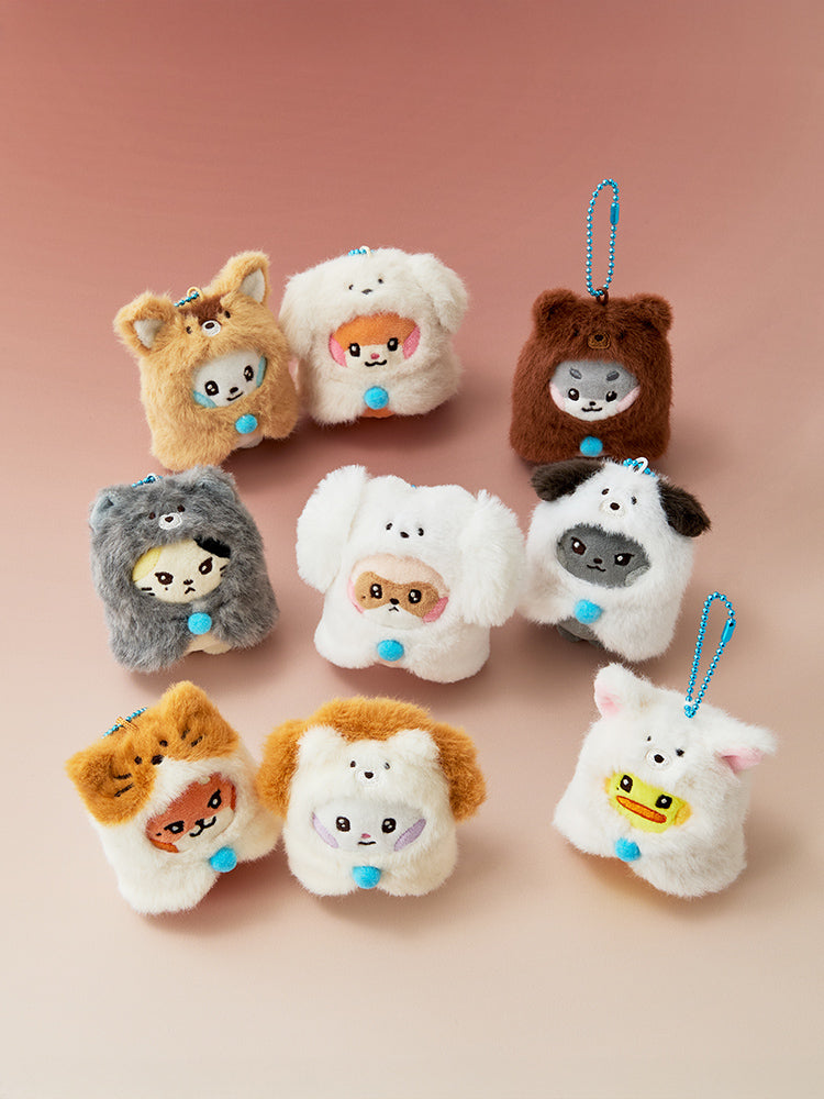 ZEROBASEONE zeroni MINI PLUSH KEYRING WONDERLAND – LINE FRIENDS SQUARE
