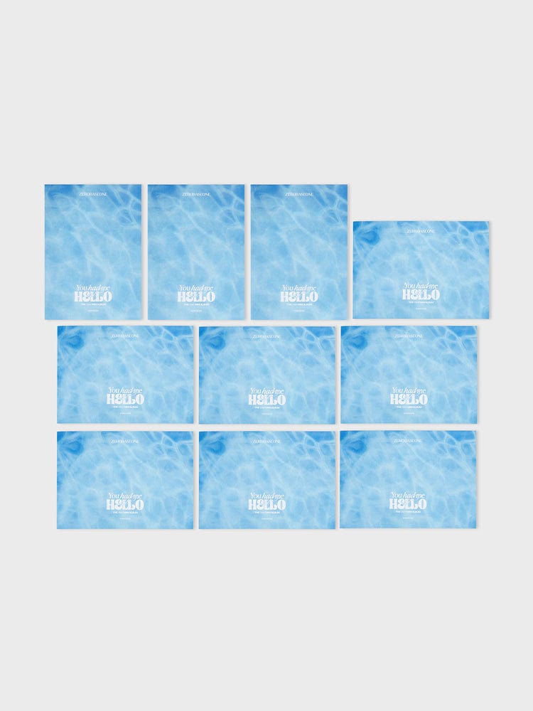 ZEROBASEONE STICKER/CARD 단품 ZEROBASEONE 엽서 세트