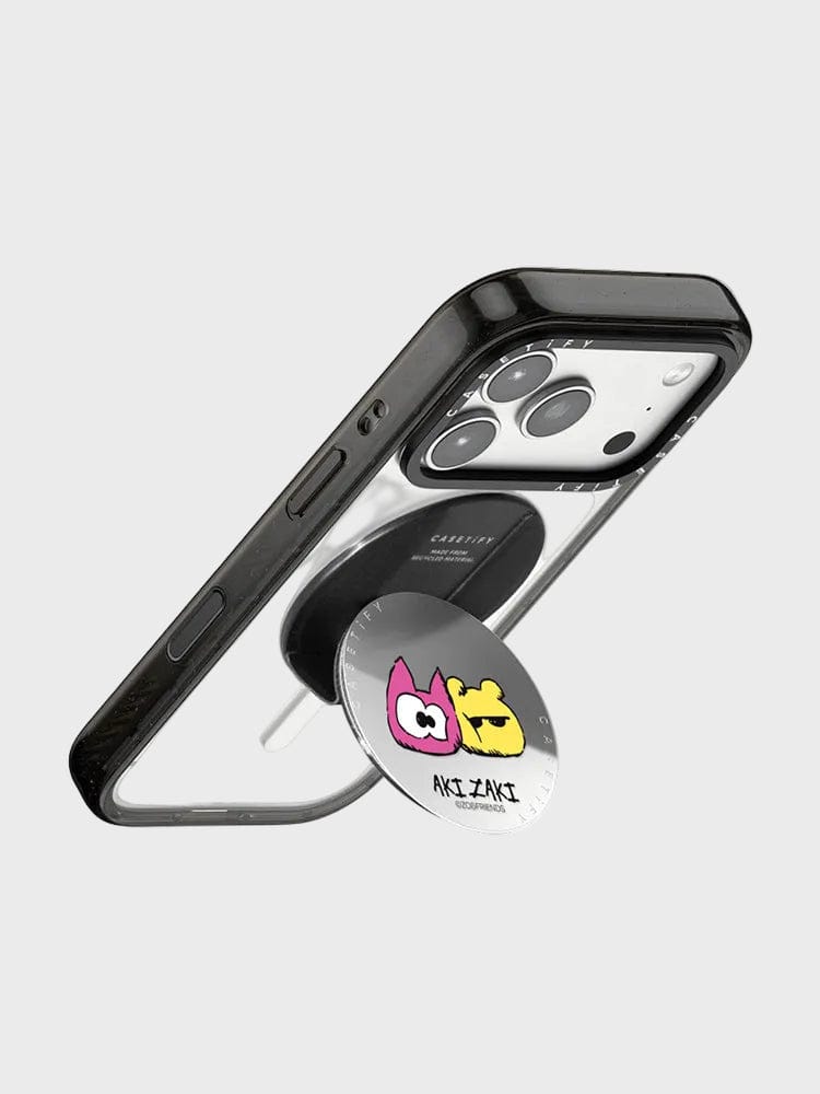 ZO&FRIENDS ELECTRONICS_ 미러 ZO&FRIENDS X CASETiFY AKIZAKI Snappy 그립 스탠드 (미러)