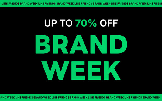 [UP TO 70%] LINE FRIENDS BRAND WEEK