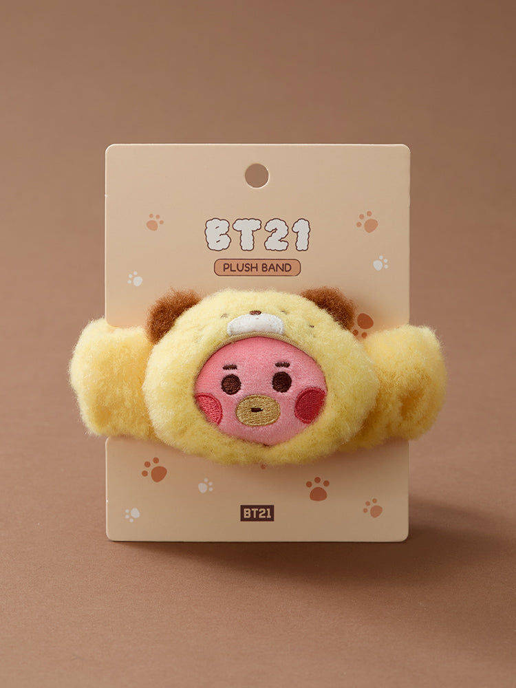 BT21 BABY 모어 플러피 얼굴 인형 밴드
