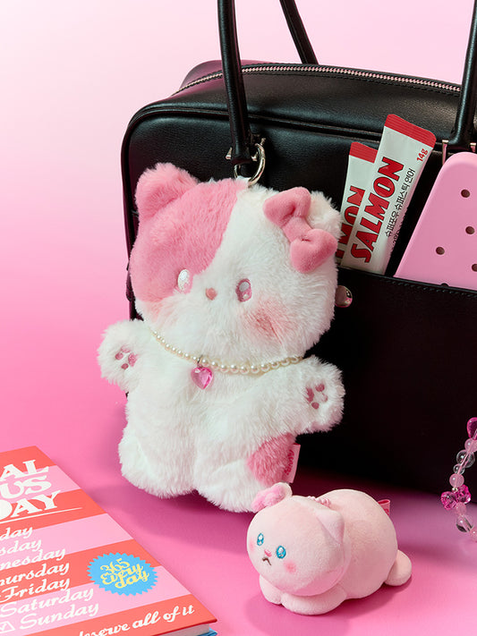 LINE FRIENDS minini catnini jenini POUCH KEYRING