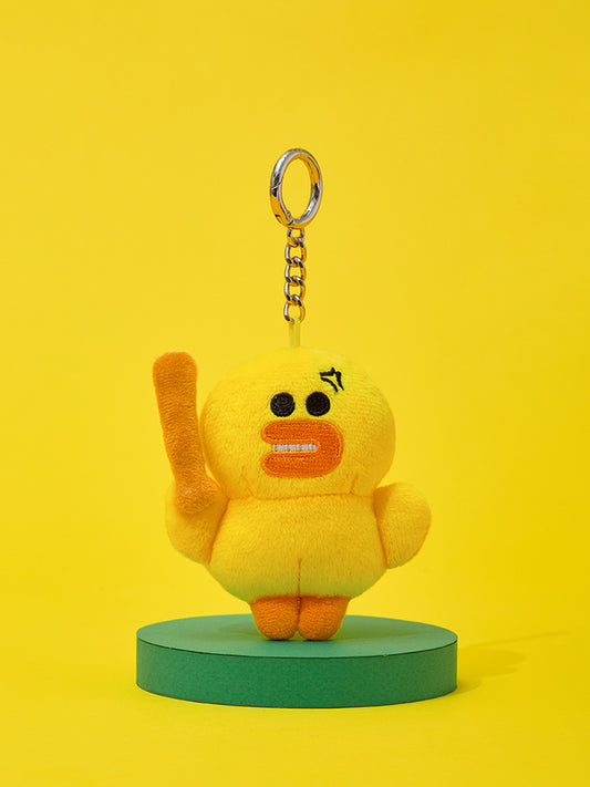 LINE FRIENDS ANGRY SALLY PLUSH KEYRING ORIGINAL EDITION