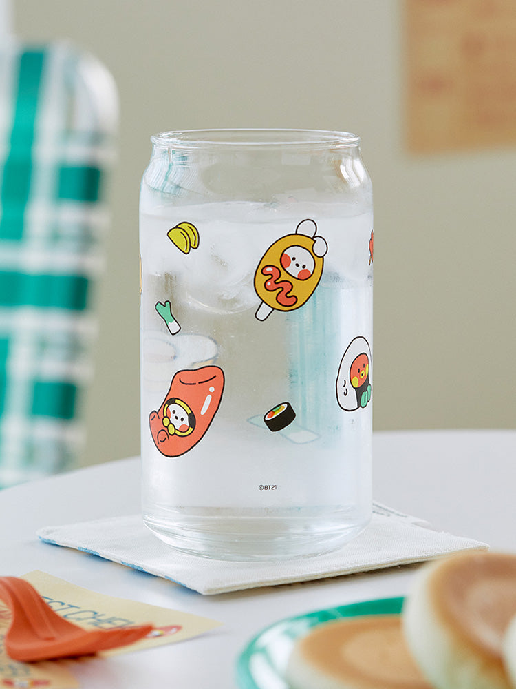 BT21 미니니 BUNSIK 유리컵 (475ml)