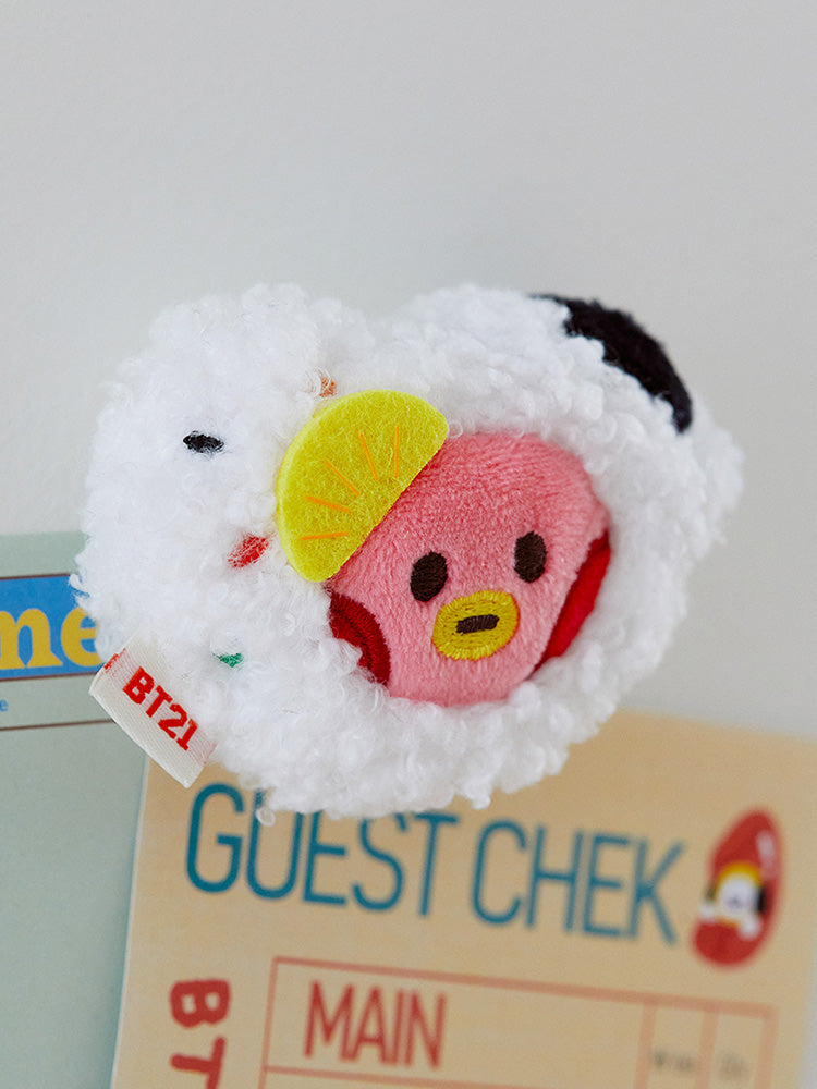 BT21 TATA minini PLUSH MAGNET BUNSIK