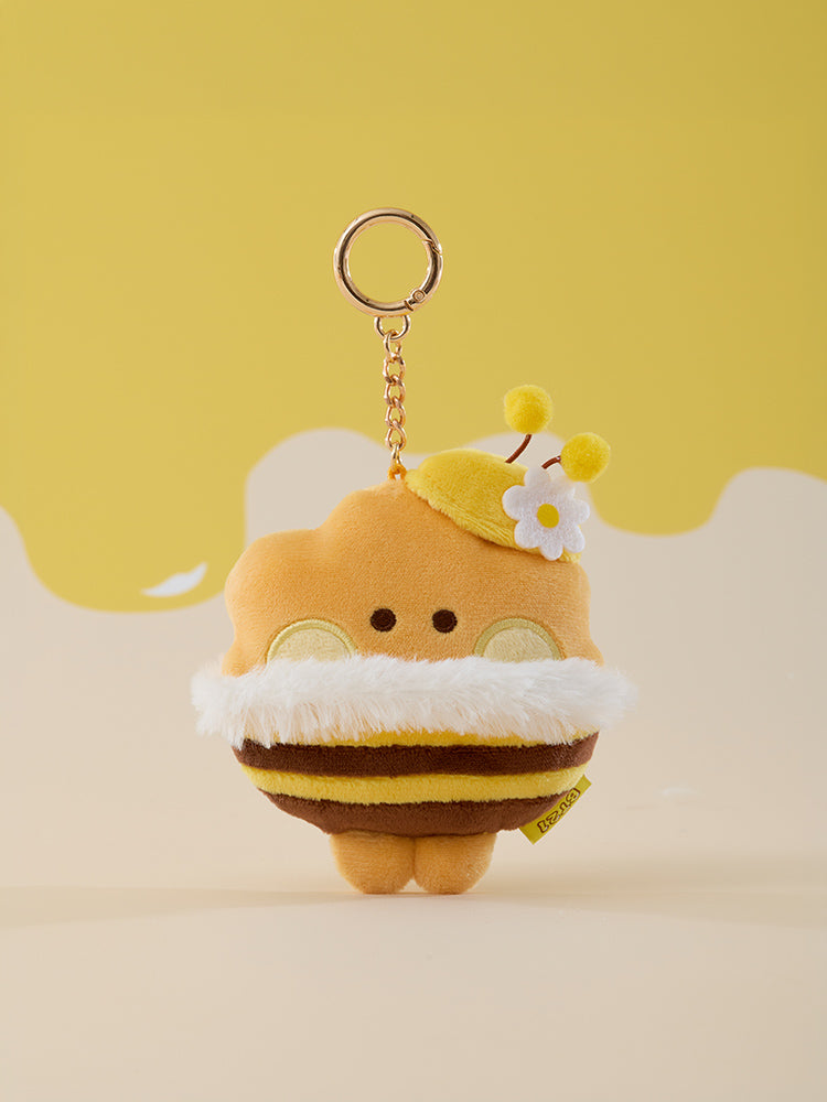 BT21 minini MEASURING TAPE PLUSH KEYRING HONEY BEE