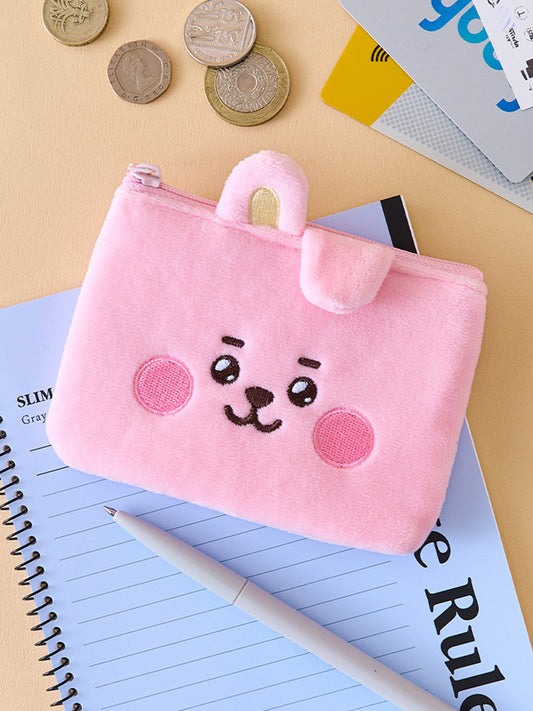 BT21 COOKY BABY ZIPPERED POCKET WALLET DAILY BASIC