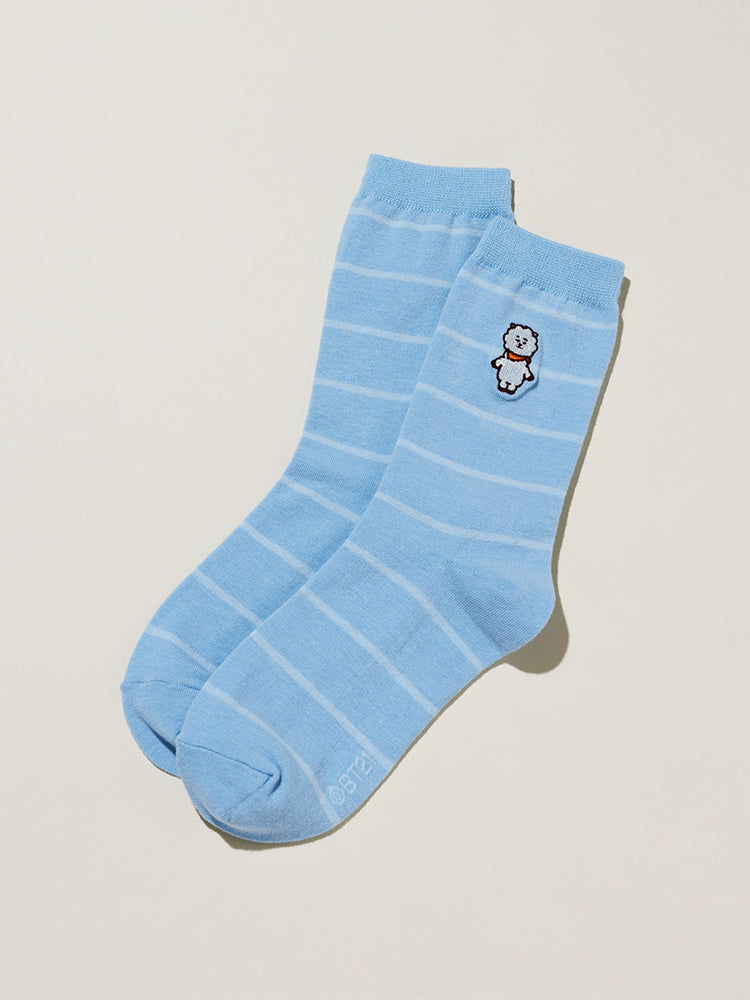 BT21 STRIPE SOCKS BASIC