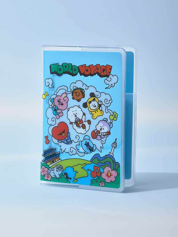 BT21 PASSPORT COVER WORLD VOYAGE