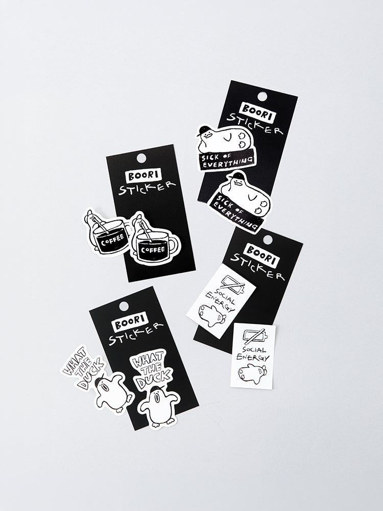SSEBONGRAMA BOORI STICKERS SKETCH (2PCS)