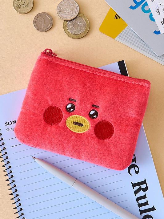 BT21 TATA BABY ZIPPERED POCKET WALLET DAILY BASIC