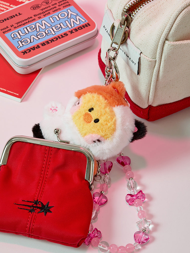 LINE FRIENDS mini minini catnini selini PLUSH KEYRING