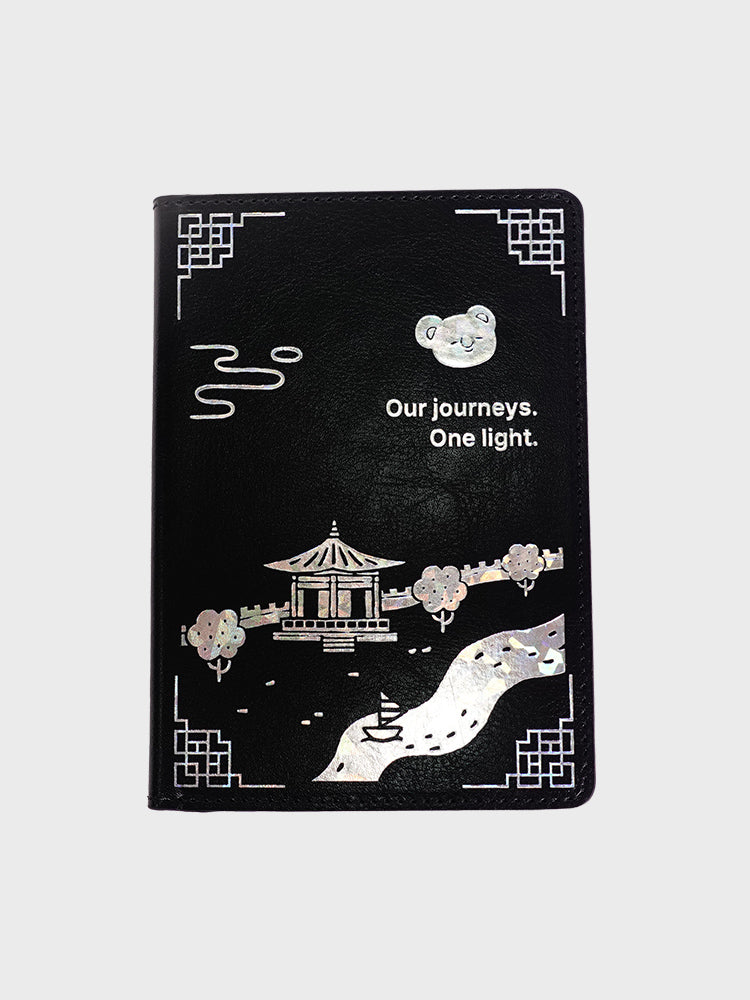 BT21 홀로그램 여권케이스
