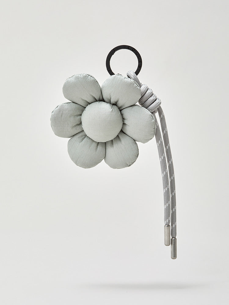 꼴레 플라워 스트링 키링 문락 그레이