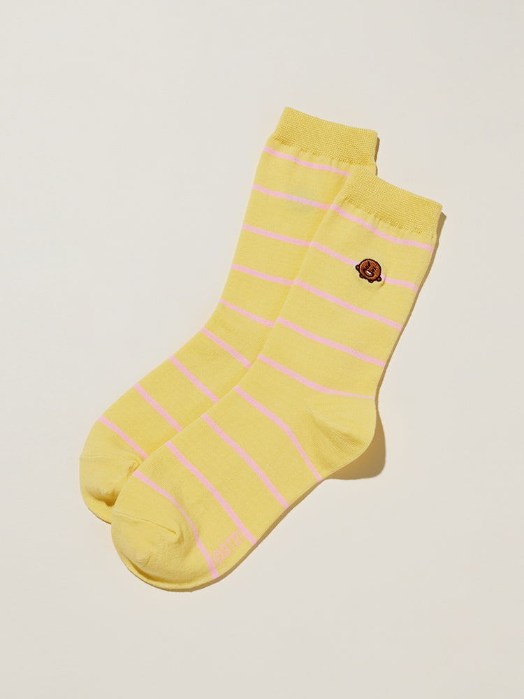 BT21 STRIPE SOCKS BASIC