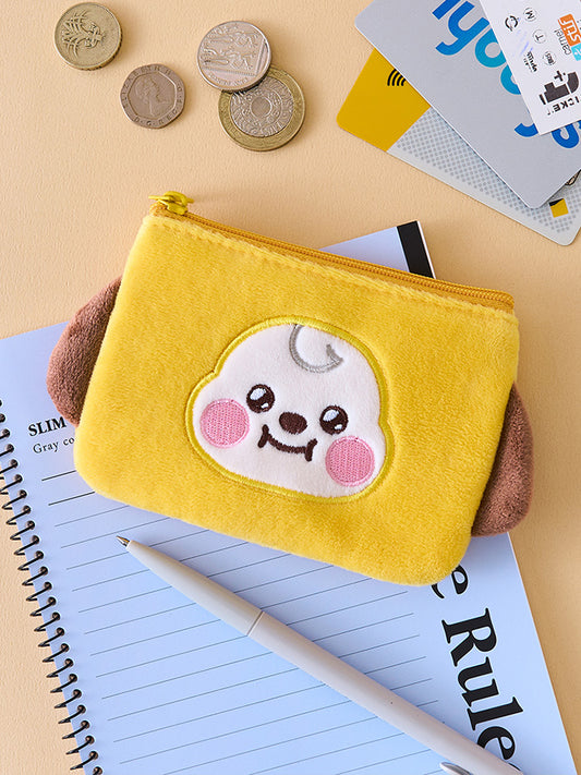 BT21 CHIMMY BABY ZIPPERED POCKET WALLET DAILY BASIC