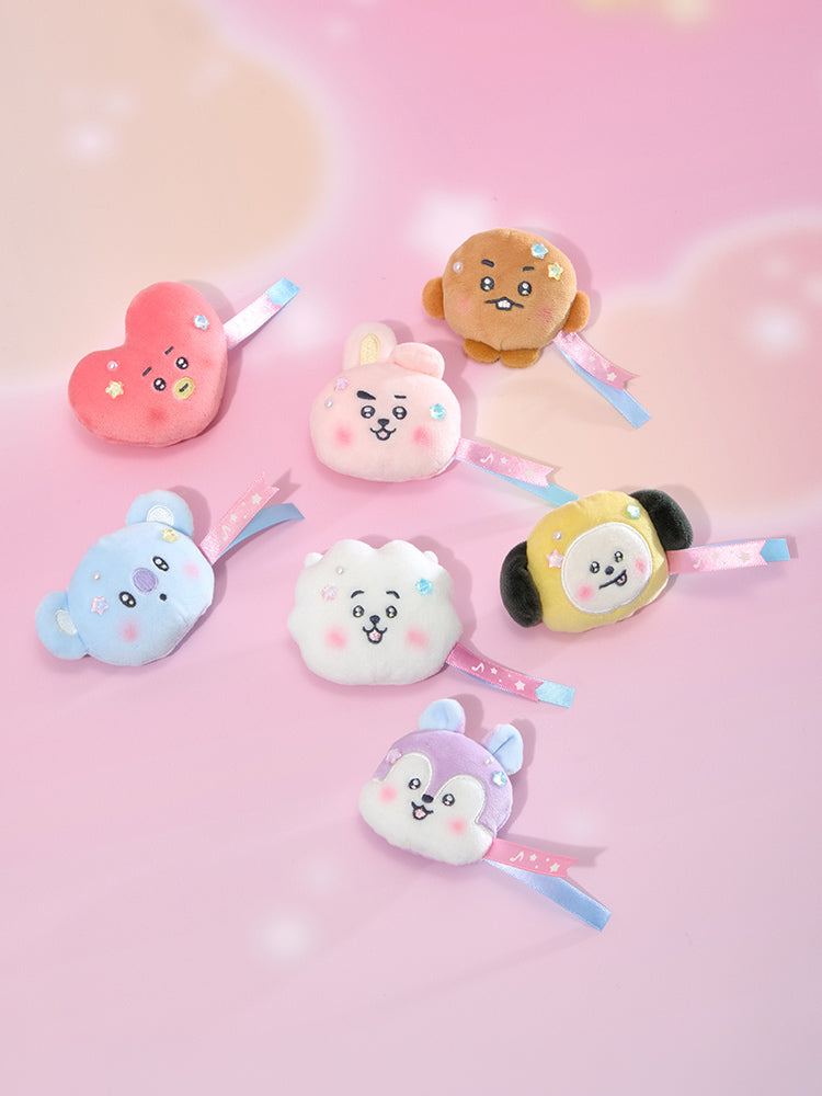 BT21 PLUSH BADGE BEYOND THE JOURNEY